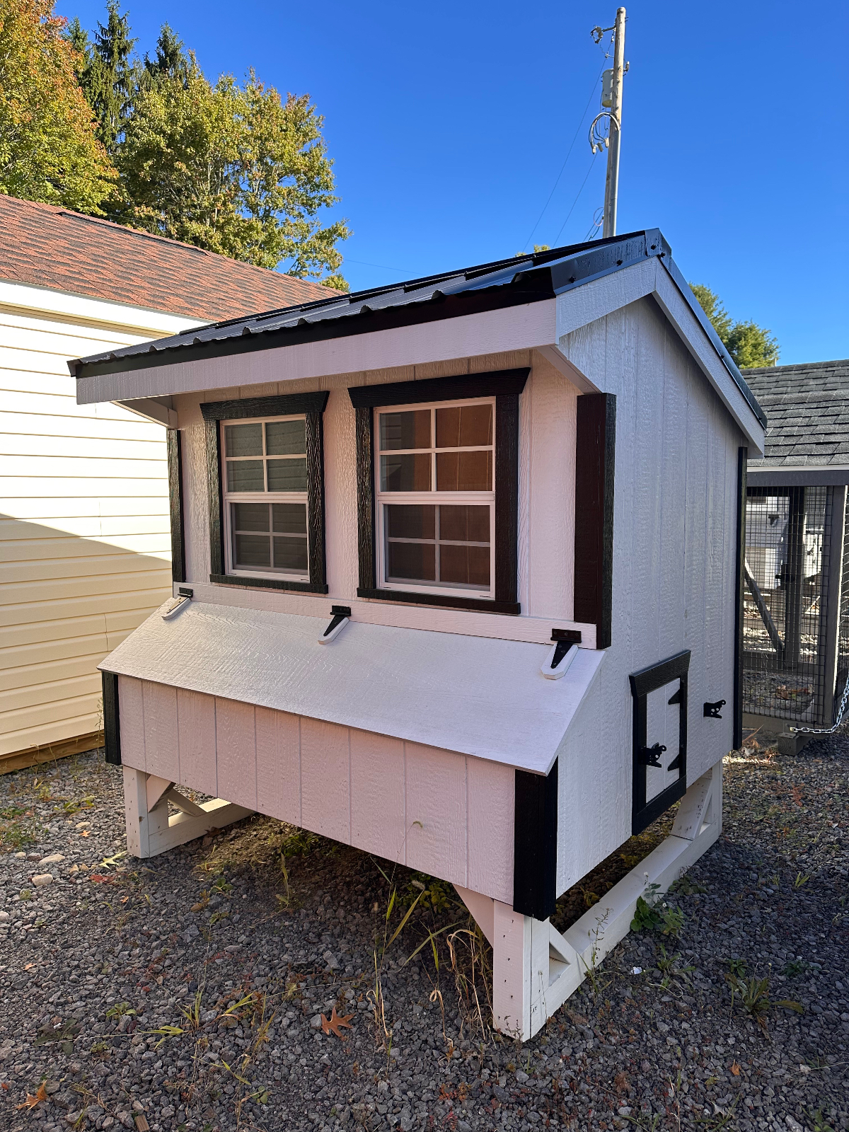 4' x 6' Quaker Style Chicken Coop A-Frame 4x6 for Backyard Poultry in Greenville, PA for sale in Greenville, PA